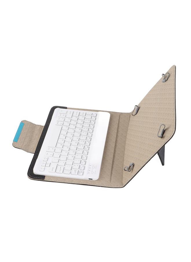 10'' Tablet Laptop Universal PU Protective Case Cover Bluetooth Keyboard for Android IOsWIN
