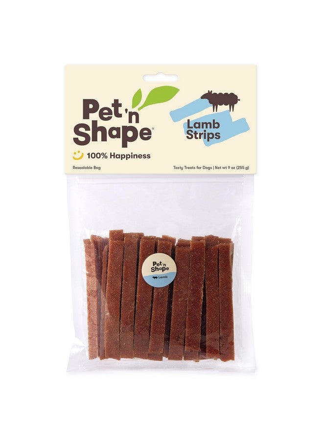 Pet 'n Shape Lamb Jerky Dog Treats  9 Ounce - Image 1
