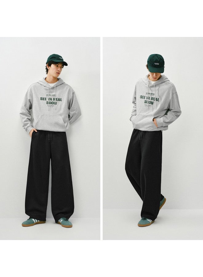 Semir Men's Casual Knit Loose Curved Blade Arc Pants Spring Long Trousers Commuter Versatile 109126127101 - Image 2