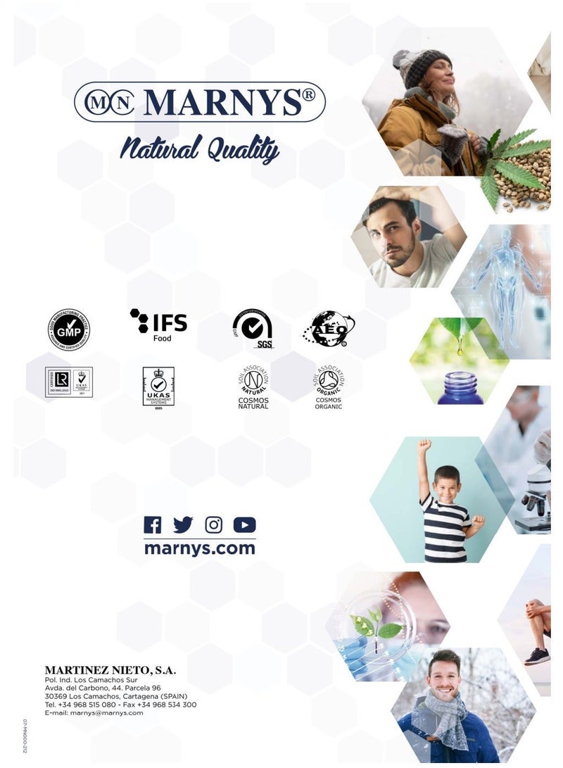 MARNYS Omega 3 Forte - 1000 mg - Salmon Oil - 60 Capsules - Image 4