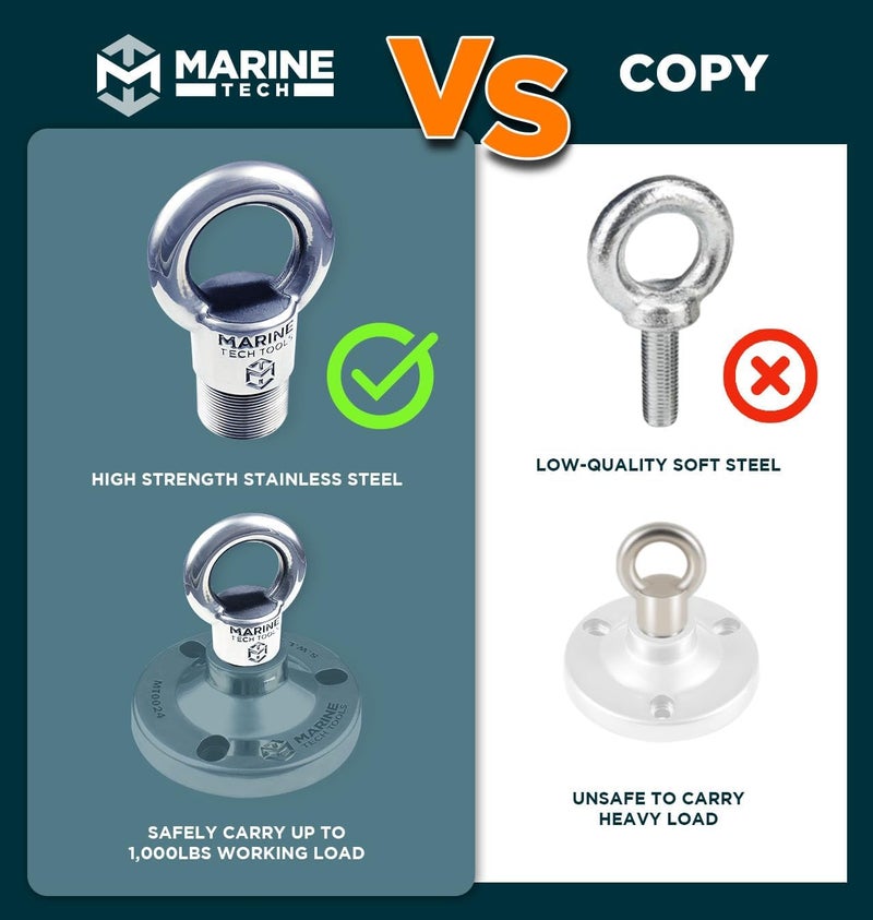 M Marine Tech Tools Marine Tech Tools Universal Lifting System (AMT0022), Fits All Non-Verado Mercury Outboards, Use with Marine Tech Adapters for All Manufacturers - Image 2