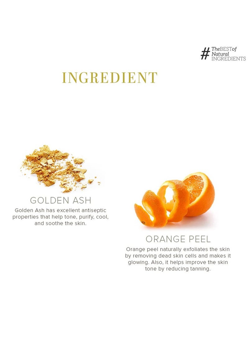 كادي نيتشورال قناع التقشير الذهبي الطبيعي من خادي 50 جرام - Image 3