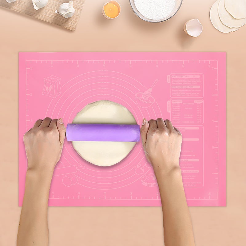Silicone Kneading Mat Pastry Making Mat Silicone Nonstick Dough Rolling Cushion - Image 4
