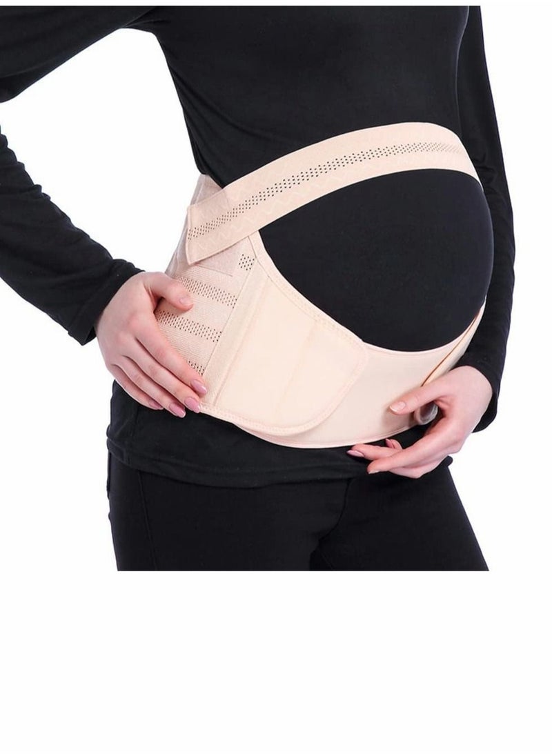 Excefore - Maternity Belt, Pregnancy Support Belt, Abdomen Waist Back Pelvic Band, AdjustableBreathable Belly Support For Pregnancy Comfortable Belly Brace Band, Best Gift for Pregnant Women (L) - Image 1