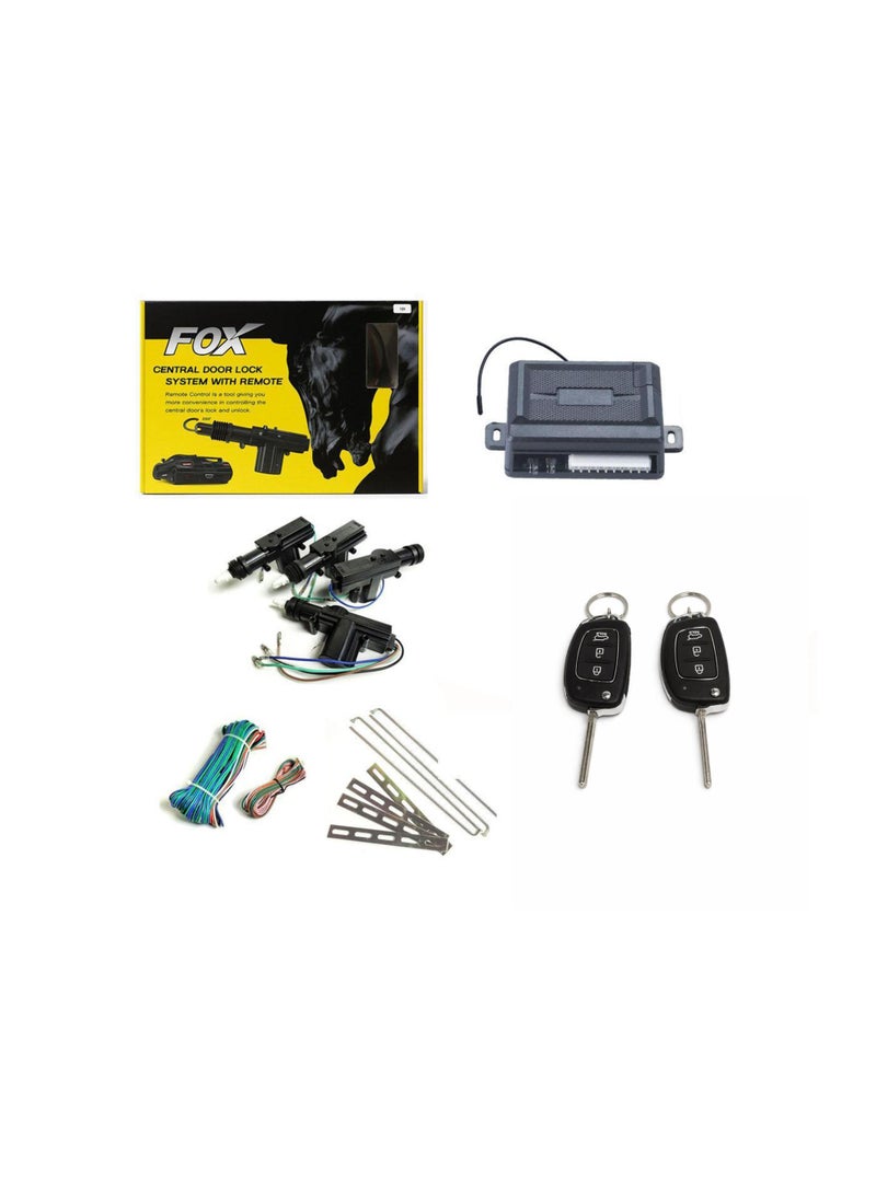 Fox Y11 (TY) Smart Car Central Locking Kit – Fast and Secure Electric Car Door Locking System - Image 1