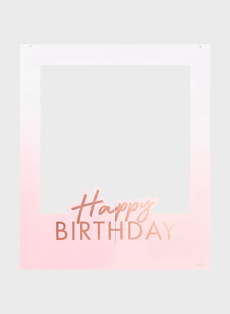 Ginger Ray Personalized Happy Birthday Frame