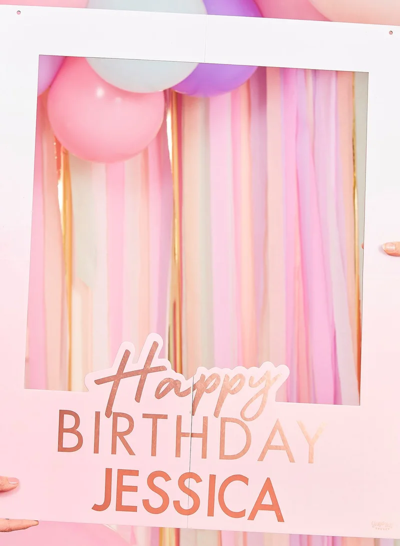 Ginger Ray Personalized Happy Birthday Frame