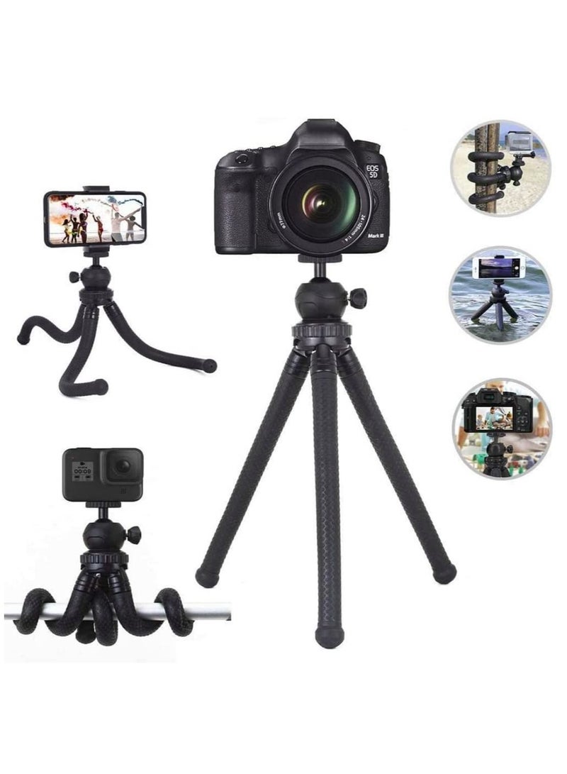Premium Flexible Phone Tripod with Wireless Remote, Mini Tripod Stand for Camera GoPro/Mobile  - Image 2