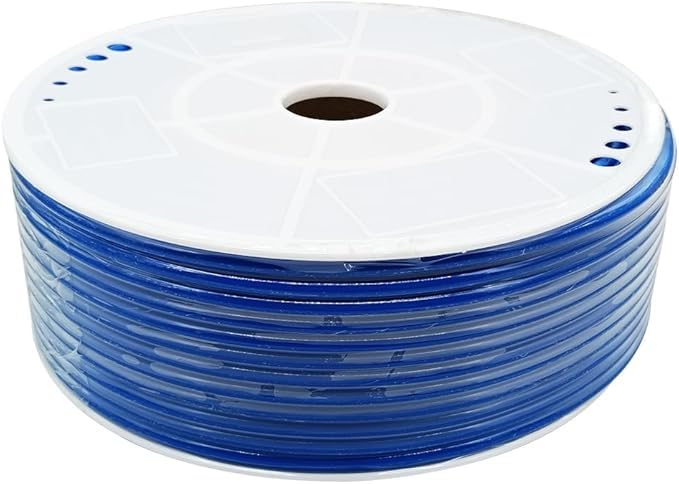 Hyco Pneumatic Air Compressor Flexible Tubing Pu Hose Tube Pipe 100 Meter (5Mm Id X 8Mm Od), Blue - Image 1