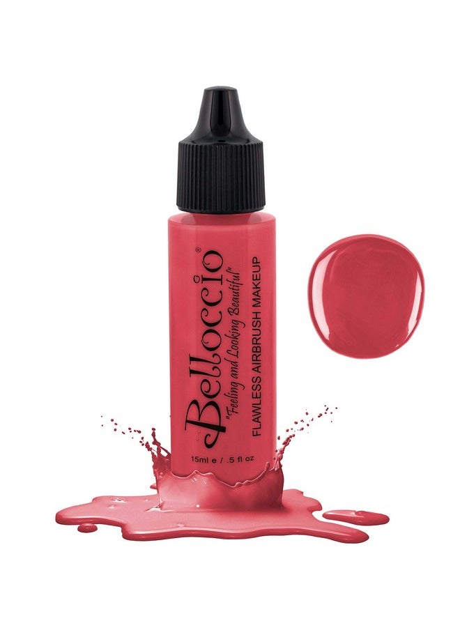 Belloccio Half Ounce Bottle Of Pink Delight Blush Belloccio'S Professional Flawless Airbrush Makeup Blush  - Image 2
