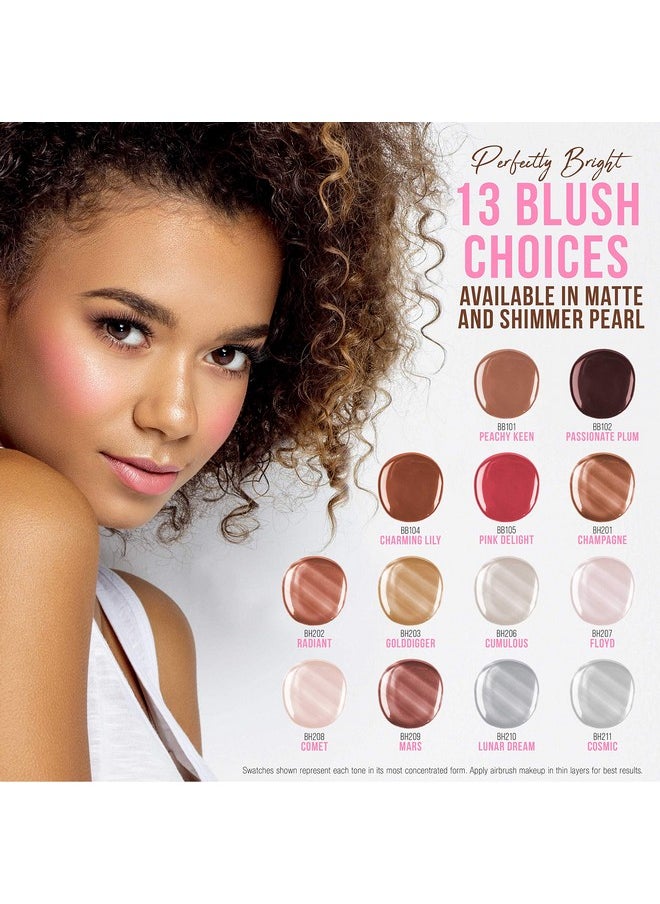 Belloccio Half Ounce Bottle Of Pink Delight Blush Belloccio'S Professional Flawless Airbrush Makeup Blush  - Image 5