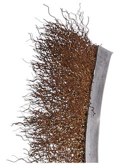 MAFRA Ma Fra Cleaning Rust And Slag Hand Wire Brush With Brass Bristles  - Image 3