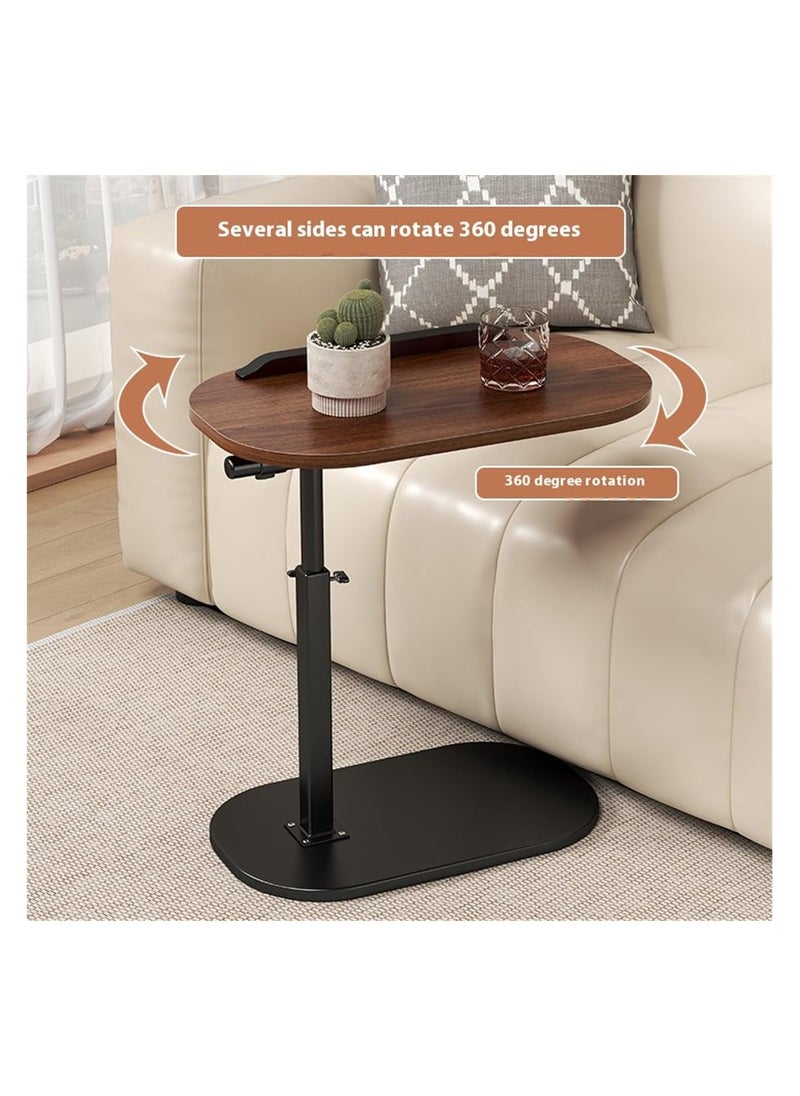 Adjustable Height C Shaped Side Table,360°Swivel Flip Top C Shaped End Table for Couch,C Shaped Laptop Stand Coffee Table for Sofa/Bed/Bathtub (Walnut) - pzsku/ZCE074C2995A810AF5F80Z/45/_/1734595130/7d90545a-330d-46fa-bb83-25bf49d8cc9d