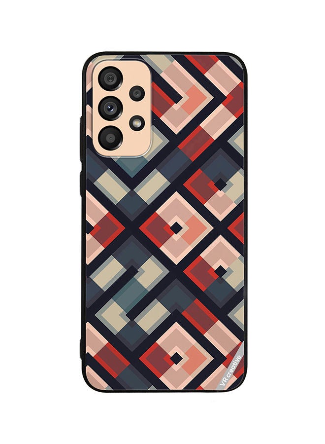 VR CREATIVE Protective Case Cover For Samsung Galaxy A33 5G Pattern Design Multicolour - Image 1
