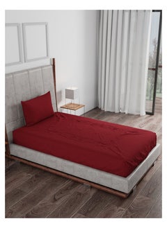 Raymond Raymond Home 2 SINGLE BED SHEET+ 2 Pillow cover Super Soft 120 TC Pure Cotton (152x229 cm ,46x69 cm) Flat sheet & 2 PillowCases  - Image 1