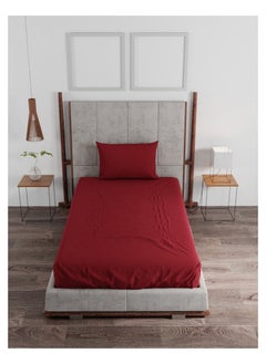 Raymond Raymond Home 2 SINGLE BED SHEET+ 2 Pillow cover Super Soft 120 TC Pure Cotton (152x229 cm ,46x69 cm) Flat sheet & 2 PillowCases  - Image 2
