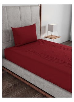 Raymond Raymond Home 2 SINGLE BED SHEET+ 2 Pillow cover Super Soft 120 TC Pure Cotton (152x229 cm ,46x69 cm) Flat sheet & 2 PillowCases  - Image 3