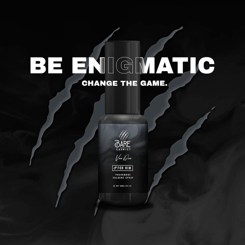 Bare Chemist Voodoo Pheromone Cologne for Him - [Long Lasting Formula] Pheromone Perfume Oil Spray for Men 1oz. - Spice, Wood, Amber - Image 3