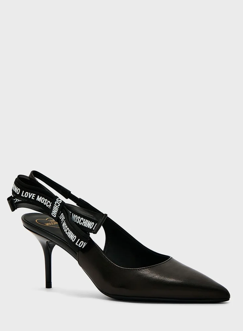 Love Moschino Love Bow Pumps