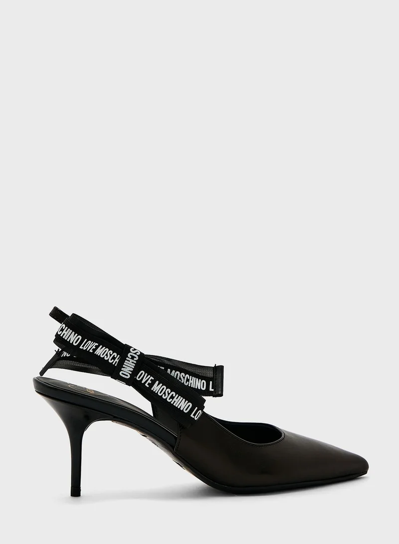Love Moschino Love Bow Pumps