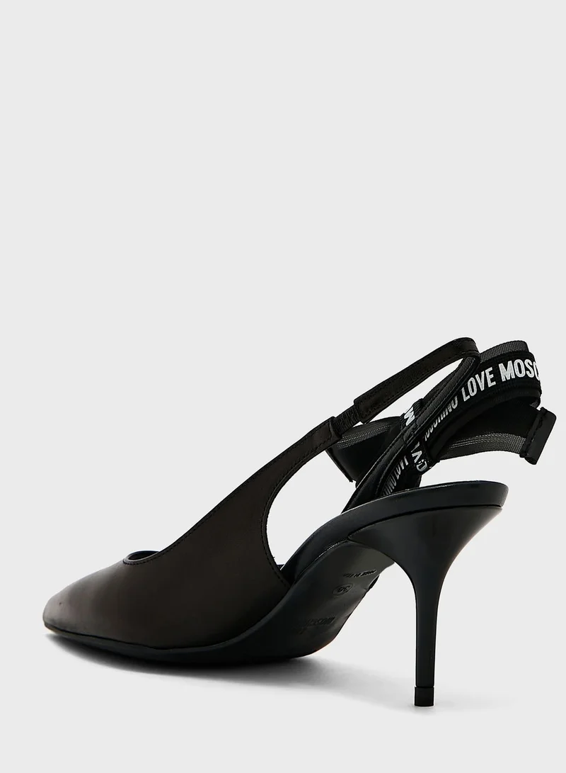 Love Moschino Love Bow Pumps