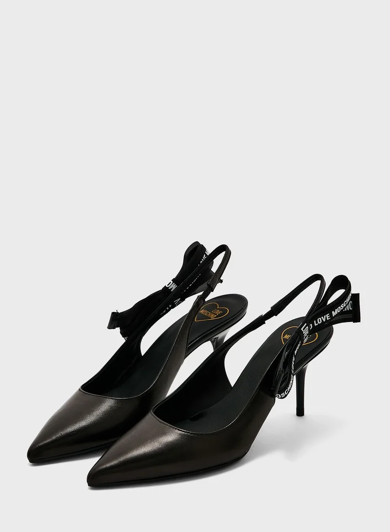 Love Moschino Love Bow Pumps