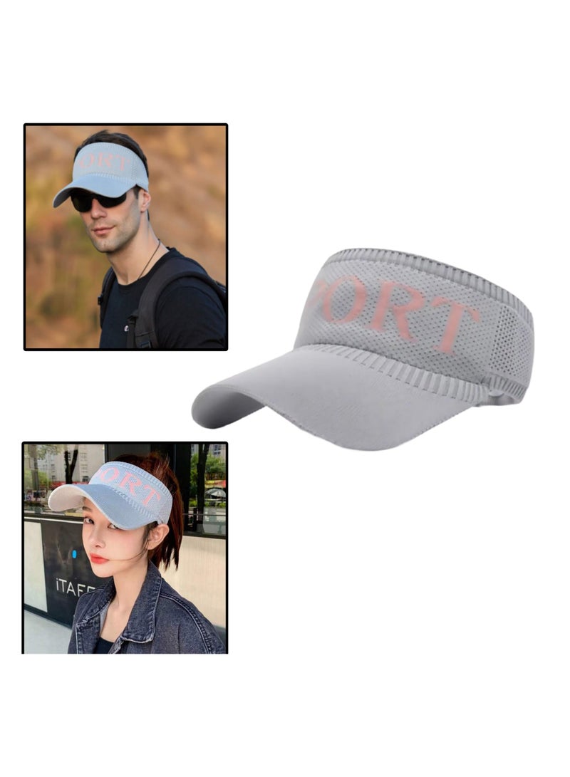 Tennis sport unisex summer unique cap opened hat