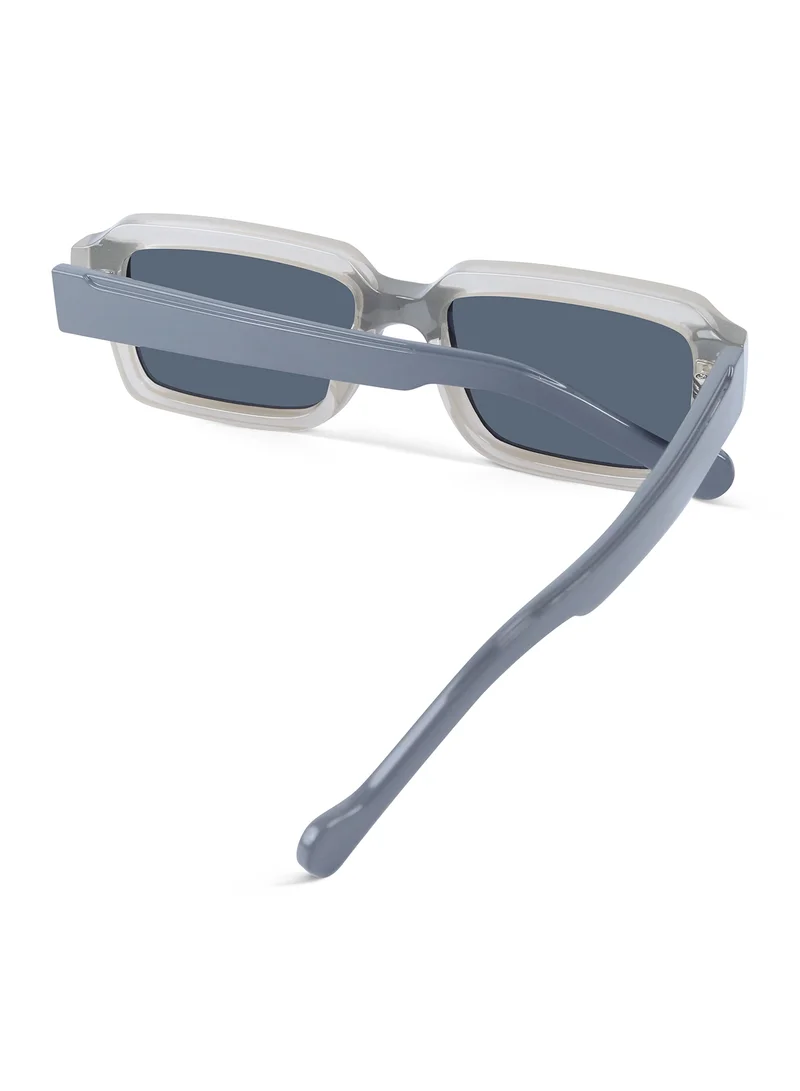 Woggles Red Pappy Flareon Black Rectangle Sunglasses