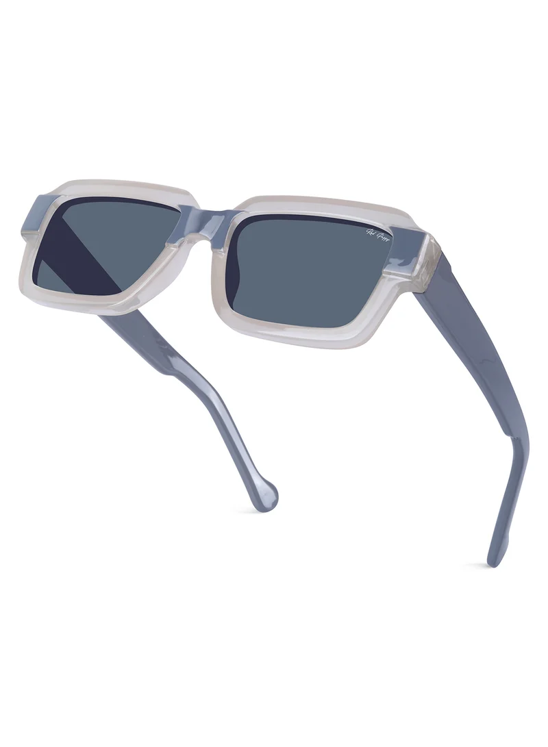 Woggles Red Pappy Flareon Black Rectangle Sunglasses