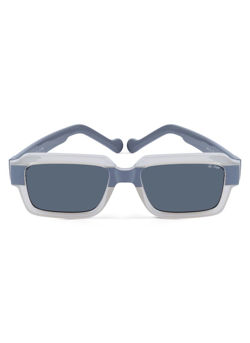 Woggles Red Pappy Flareon Black Rectangle Sunglasses  - Image 2