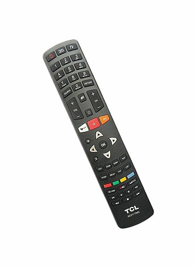 Universal Remote Control For Tcl Smart Tvs Black