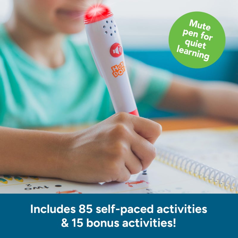 Educational Insights Hot Dots Kindergarten Reading Set - Kindergarten Workbooks with Interactive Pen, Homeschool Learning Activities, Learn to Read Activity Books for Kids Ages 5+ - Image 5