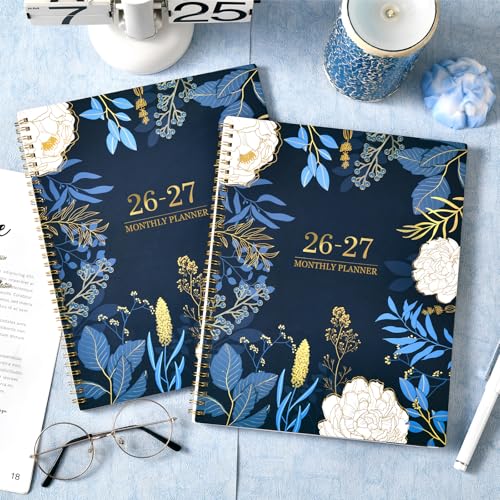 Indeme 2026-2027 Monthly Planner - 2 Year Monthly Planner/Calendar 2026-2027, Jan 2026 - Dec 2027, 11" x 9", 24 Months, Tabs, Back Pocket, Holidays, Twin-Wire Binding, Note Pages - Image 2