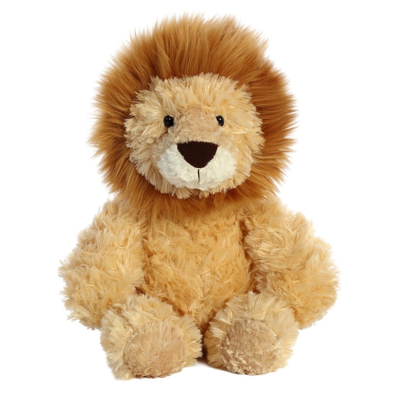 AuroraÂ® Snuggly Tubbie Wubbiesâ„¢ Lion Stuffed Animal - Comforting Companion - Imaginative Play - Brown 10.5 Inches - Image 1