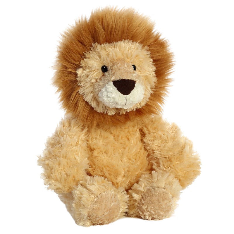 AuroraÂ® Snuggly Tubbie Wubbiesâ„¢ Lion Stuffed Animal - Comforting Companion - Imaginative Play - Brown 10.5 Inches - Image 4