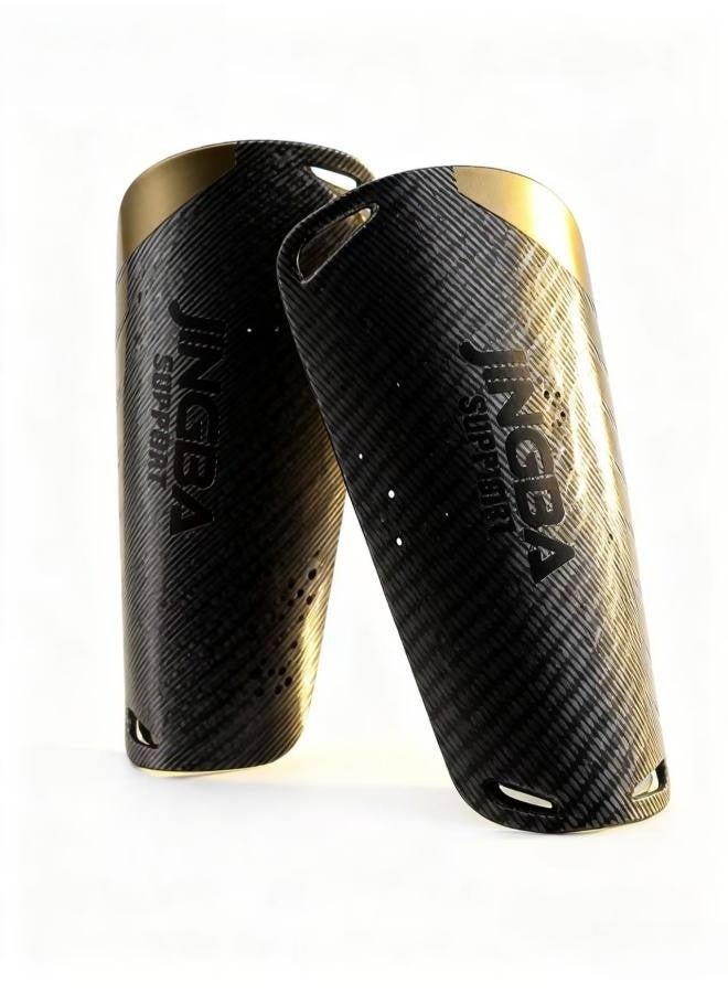 جينجبا سابورت واقيات الساق لكرة القدم للبالغين والأطفال واقيات الساق لامتصاص الصدمات معدات الحماية الرياضية الخارجية زوج واحد من واقيات الساق القابلة للتنفس لكرة القدم - Image 5