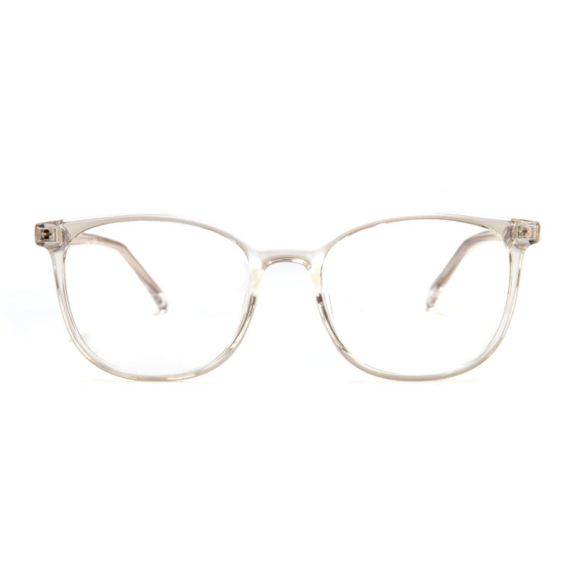 FONHCOO Blue Light Blocking Glasses Fashion Round TR90 Frame Transparent Eyewear Anti UV BluRay Computer Glasses for Women Men