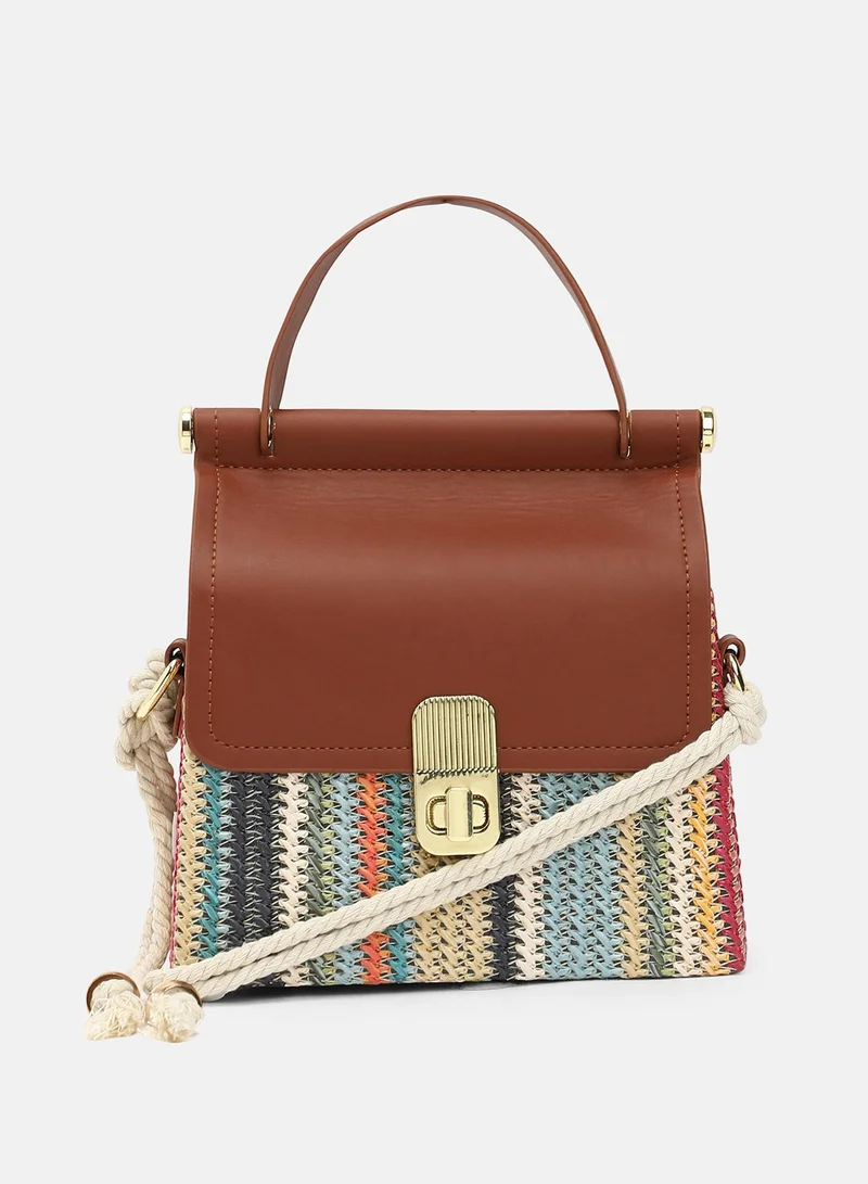 صوص هاوت The Small Straw-Médecin Hand Bag
