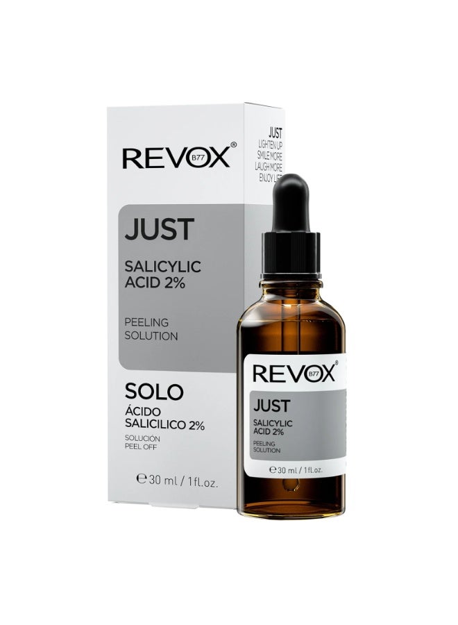 REVOX JUST SALICYLIC ACID 2% - Peeling Solution 30ML