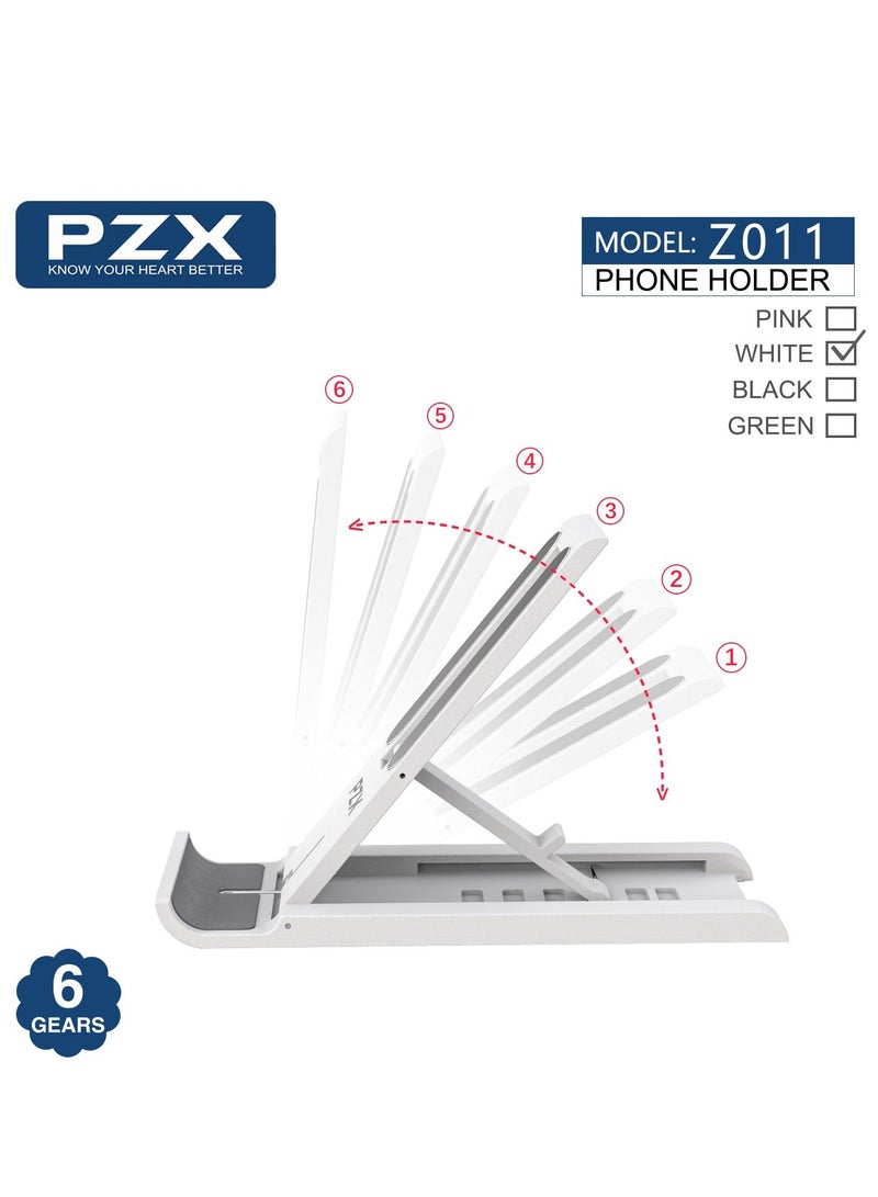 PZX Phone Desktop Stand with 6 Gears Phone Holder - Image 3