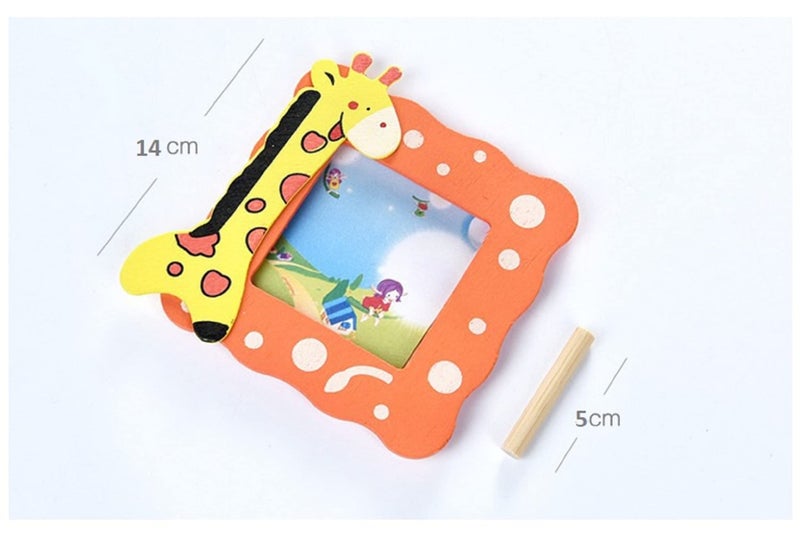 SILLYME 5pc Cute Wooden Photo Frame - return gifts birthday party - return gift for kids age 6-10 10-12 - birthday return gift for kids 6-12 - kanjak gifts for girls pack of 12 - Image 3