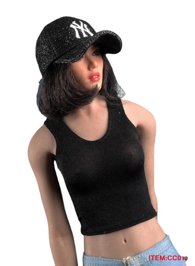 Spot CCTOYS 1/6 Female Soldier Hat CC013 Trend Leisure Sports Cold Cap Cap Baseball Cap-Color:CC013C Air Force - Image 3