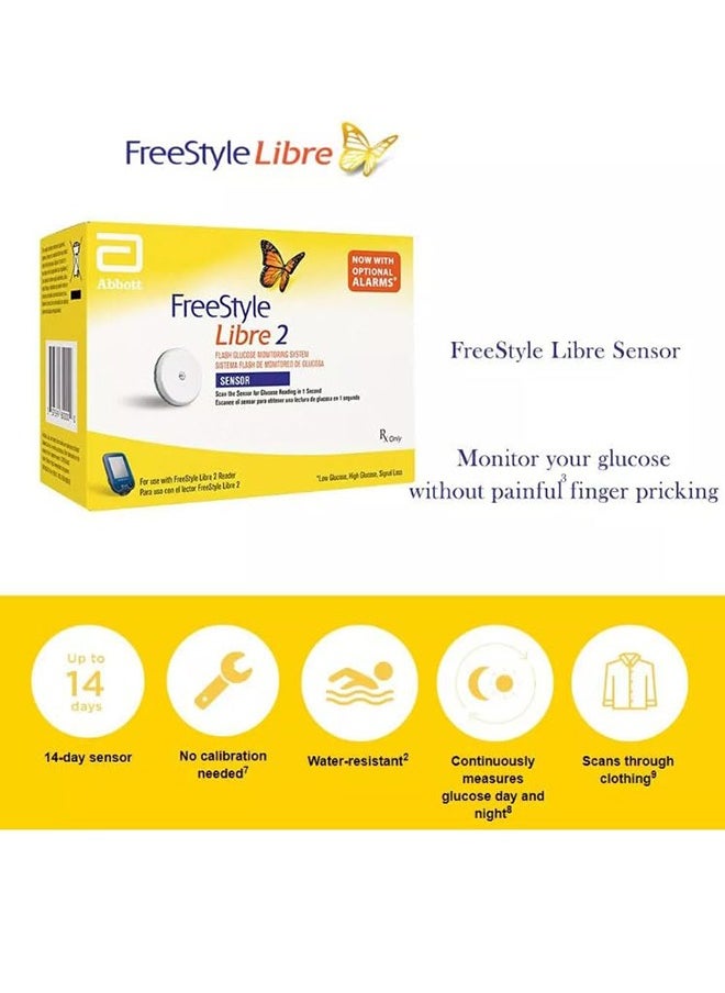 Abbott - Freestyle Libre 2 Blood Sugar Monitoring System - Image 1