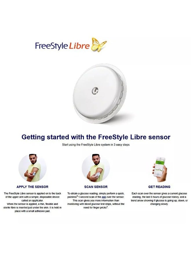 Abbott - Freestyle Libre 2 Blood Sugar Monitoring System - Image 1