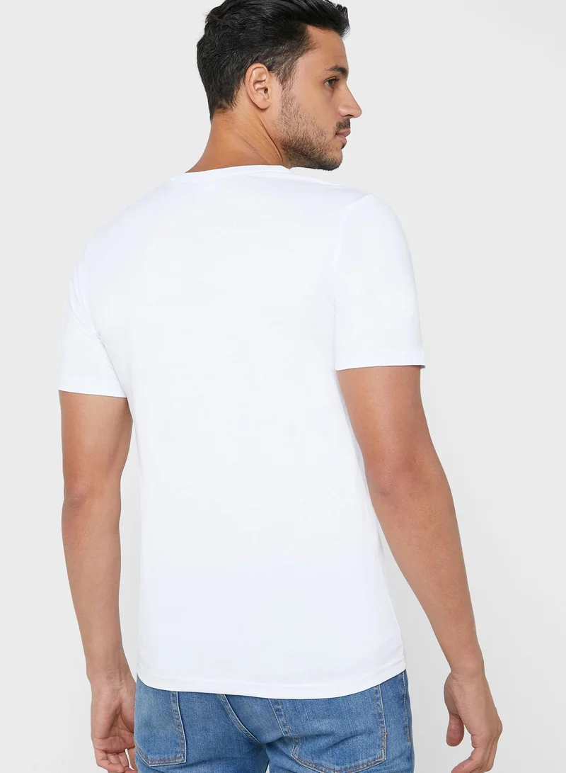 JACK & JONES Shawn Slim Fit Crew neck T-shirts