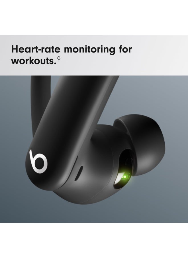 Beats by Dr. Dre - Beats PowerbeatsPro2 Wireless Bluetooth Earbuds – Noise Cancelling, Heart-Rate Monitor, works with Apple & Android - Jet Black - Image 1