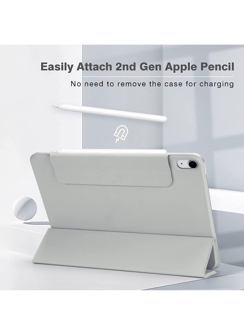 Rock Pow - Magnetic Case For iPad Air 11 inch M3/M2 2025/2024 Gen iPad Air 11 Case/Case For iPad Air 5 10.9 inch 2022/Air 4 10.9 inch 2020 iPad Air 10.9 Case Slim Stand Convenient Magnetic Attachment Auto Sleep/Wake Slim Stand Cover for air 6th/air 7th 11inch 2025/2024,Air 5th/air 4th 10.9inch 2022/2020 Rebound Series - Image 1