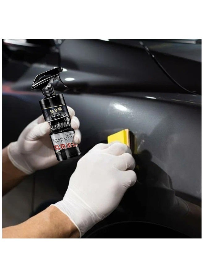 Generic Car Paint Protection, Car Coating Spray, High Protection Coating, Crystal Agent Car Coating, Vehicles Wax Spray, Scratch Plating, Revitalizing Paint Repair Polish. Quick u0026 Easy Application for C  - Image 3