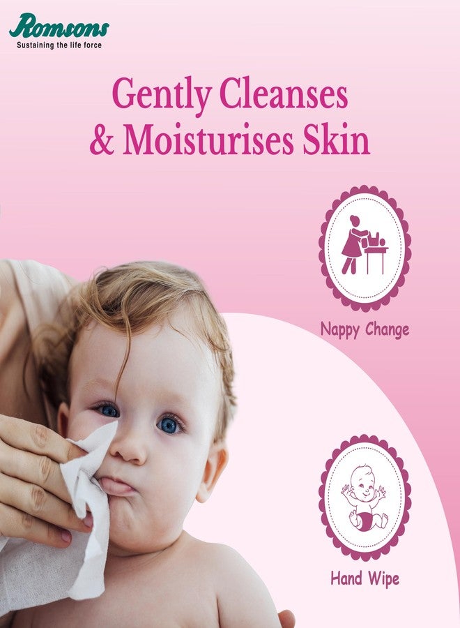 Dignity Spongee Soft and Smooth Baby Cleansing Wet Wipes with Aloe Vera Extract, 150x200 mm (Pack of 2) 144 Wipes - Image 4