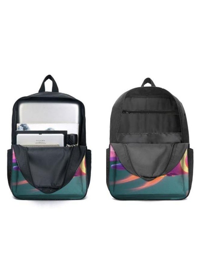 Bright Li Fire Fashion is unlimited! Cartoon bag three-piece set, suitable for a variety of scenes for students and teenagers (available for students, children, friends on outings, mountain climbing, schooling, etc.) - 26 - Image 4